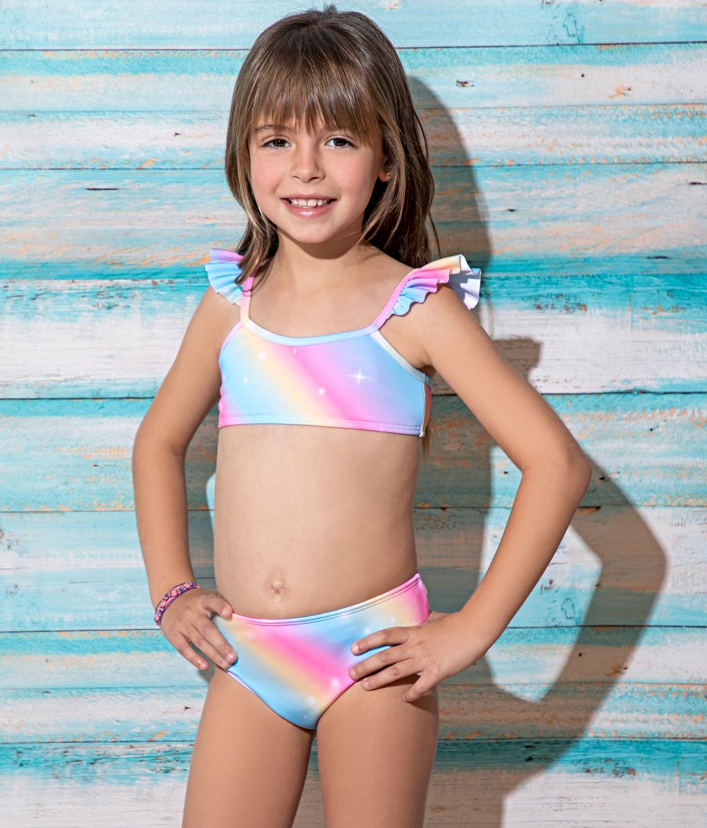 Bikini infantil Arcoiris SS - Bianca Mare
